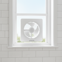 Ventilateur d'extraction électrique en plastique à pression d'air pour fenêtre, avec roulement à billes, moteur à fil de cuivre, 4/6/8 pouces, 220V, garantie 1 an, support OEM