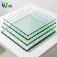 Verre trempé clair ou givré sur mesure de 6 mm, 8 mm, 10 mm pour porte de douche et cloison de salle de bain, verre de sécurité