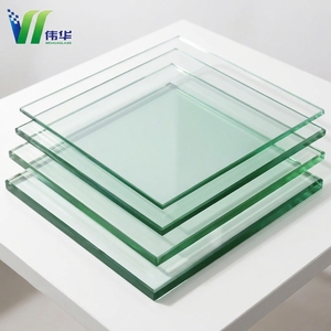 Verre trempé clair ou givré sur mesure de 6 mm, 8 mm, 10 mm pour porte de <span class=keywords><strong>douche</strong></span> et cloison de salle de bain, verre de sécurité - Product Image 1