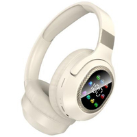 Casque sans fil TONGHAN B55 RGB à écran numérique supra-auriculaire V5.4, autonomie de 5 à 10 heures, aviation, téléphone mobile