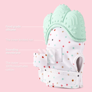 Bebé impermeable recién nacido personalizado <span class=keywords><strong>de</strong></span> silicona <span class=keywords><strong>para</strong></span> la dentición del bebé guante mordedor <span class=keywords><strong>manopla</strong></span> <span class=keywords><strong>para</strong></span> <span class=keywords><strong>bebés</strong></span> - Product Image 3