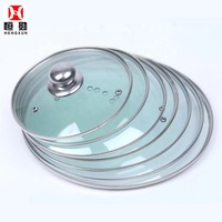 Vente en gros de couvercle en verre trempé couvercle en verre ustensiles de cuisine casseroles couvercle poignées et boutons pour poêle à frire T-Type G-Type C-Type