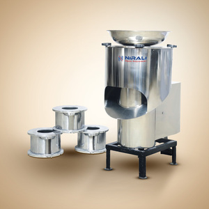 Máquina cortadora de patatas con metal de acero inoxidable, equipo comercial resistente para cortar verduras, máquina cortadora a la venta - Product Image 2