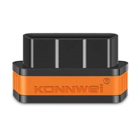 KONNWEI KW901 MINI ELM327 Inalámbrico BT5.0 OBD2 OBDII Lector de Diagnóstico de Motor de Coche, Escáner de Códigos Automotriz