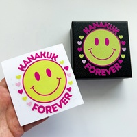 Autocollants de transfert UV imperméables et personnalisés avec impression de logo autocollants de transfert en cristal faciles à décoller pour étiquettes d'emballage de bouteille de parfum