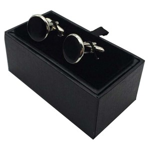 Caja de almacenamiento de embalaje de regalo para gemelos, caja de gemelos negra de moda personalizada ecológica - Product Image 5