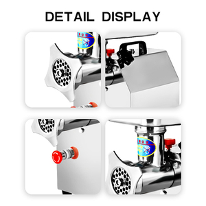 Thép không gỉ thương mại thịt <span class=keywords><strong>Chopper</strong></span> Máy thịt Mincer thịt máy xay máy - Product Image 4