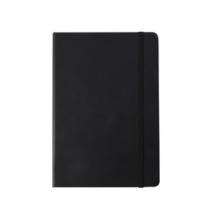 Cuaderno de diario de tapa dura de cuero con impresión personalizada de cuaderno liso con logotipo personalizado azul A4 A5 A6 - Product Image 2