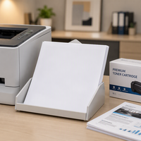 Étiquettes autocollantes personnalisées A4 pour vêtements, étiquettes d'emballage, étiquettes de vêtements, 100x30mm, 18 étiquettes par feuille, papier pour machine de découpe laser