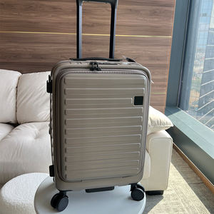 20 "24" 28 "poche avant moderne multi-fonctionnel léger <span class=keywords><strong>extensible</strong></span> fermeture éclair PC voyage ordinateur portable <span class=keywords><strong>cabine</strong></span> <span class=keywords><strong>valise</strong></span> à bagages - Product Image 6