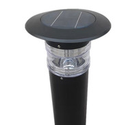 Lampe solaire murale LED extérieure ECOSOLAR ECO-PV-G005 avec batterie au lithium, indice de protection IP65, lumière du jour 6000K pour jardin