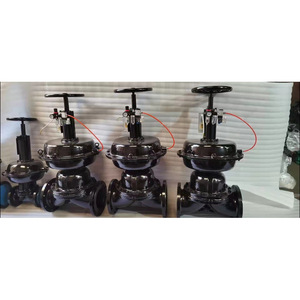Vannes à diaphragme pneumatiques disponibles G641J EG6B41J, vanne de régulation en acier moulé, en fonte, en acier inoxydable, revêtue de fluoropolymère - Product Image 1