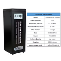 Pemurni Air Reverse Osmosis (RO) Membran RO Penolakan Garam Tinggi Bahan Food Grade Aman Anti Fouling Sistem Filter Air Murni