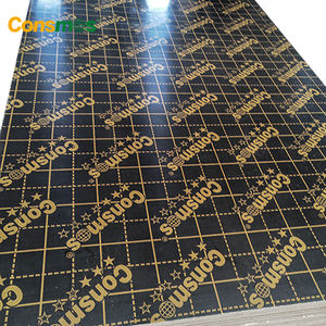 CONSMOS <span class=keywords><strong>3</strong></span> Sterne 18mm Phenol Schwarz Melamin WBP Klebe folie Sperrholz - Product Image 2