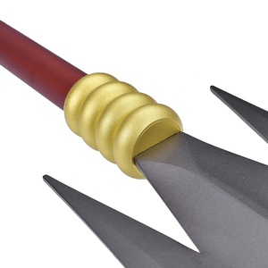 Réplica de Espada de Anime de una Pieza de 190 cm, Espada de Metal Completo de 440ss, Arma Tridente de Charlotte <span class=keywords><strong>Katakuri</strong></span> para Cosplay - Product Image 5
