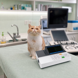 <span class=keywords><strong>ZONCARE</strong></span>, prix bas, <span class=keywords><strong>ECG</strong></span> basé sur PC, transmission rapide des données, appareil <span class=keywords><strong>ECG</strong></span> 3 canaux pour la médecine vétérinaire - Product Image 1