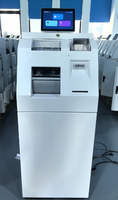 Détecteur de billets contrefaits intelligent Jinrui CDM-9000C avec lecteur de cartes et clavier pour distributeur de billets de centre commercial