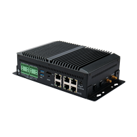 Computadora de Borde Techvision RK3568J 3363R, Gateway Industrial IoT, 6 Puertos Gigabit Ethernet, 5G WiFi6, NB-IoT, Nodo de Computación de Borde con IA, Debian