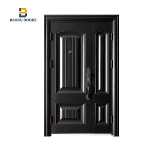 Bowdue इसराइल आंतरिक स्टील सरल दरवाजा सुरक्षा प्रविष्टि Hause लक्जरी दरवाजे स्विंग के लिए ग्राफिक डिजाइन बेडरूम