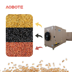Réglage automatique de la température et de l'humidité Séchoir à grains avancé avec contrôle PLC pour le sorgho de riz - Product Image 1