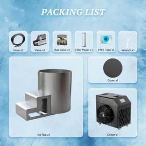 Venta de Baños de Hielo para Recuperación Deportiva de Fábrica China, Barril de Inmersión Fría, Enfriador de Inmersión Fría de 1hp para Gimnasio y <span class=keywords><strong>Spa</strong></span> - Product Image 6