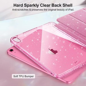 Custodia in pelle glitterata per <span class=keywords><strong>Apple</strong></span> iPad 2025 TPU Bling <span class=keywords><strong>Tablet</strong></span> <span class=keywords><strong>Cover</strong></span> per iPad Air 11 2025 TB043 - Product Image 5