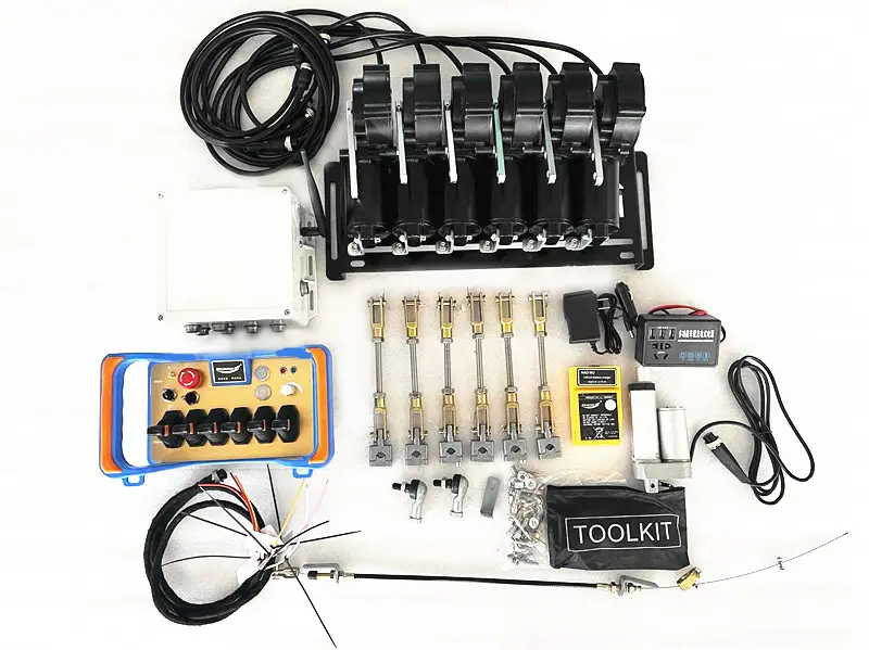 Remote control derek nirkabel 6 kopling proporsi motor