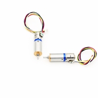 Moteur pas à pas micro à aimant permanent 5.0V CC 2.0mm à couple élevé, mini 10mm, avec boîte de vitesses planétaire