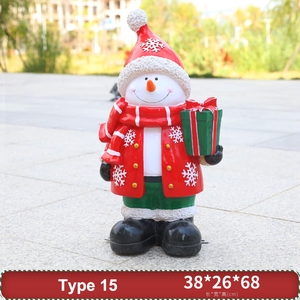 <strong>Santa</strong> Sleigh &amp; Reindeer Large Outdoor Fiberglass Christmas Ornaments with <strong>Life</strong> <strong>Size</strong> <strong>Santa</strong> for Sale - Product Image 4