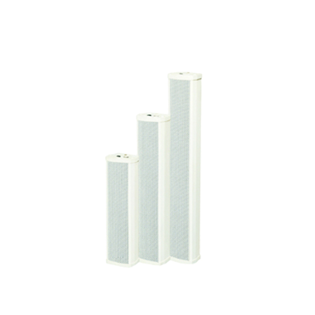 Large Aluminum Alloy Outdoor Waterproof Sound Column Unit With Constant Voltage and Resistance Remote Broadcast in School Park