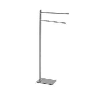 TRILLY LINE - PORTASALVETTI IN ACCIAIO INOX SPETTOLATO 34X14X83.5CM - Product Image 1