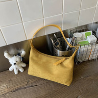 Sac à bandoulière en PU pour femme, style coréen, collection printemps/automne, simplicité urbaine, vintage, tendance, décontracté