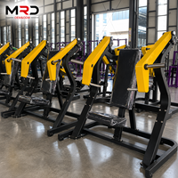 Machine de musculation inclinée en acier MRD à charge par plaques, réglable pour l'entraînement des pectoraux et des épaules, équipement de musculation professionnel pour salle de sport
