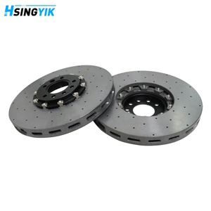 Disque de frein en céramique carbone avant Hsingyik pour <span class=keywords><strong>Audi</strong></span> <span class=keywords><strong>Q7</strong></span> <span class=keywords><strong>V12</strong></span> TDI 2010 4L0615301C 420X40MM - Product Image 4