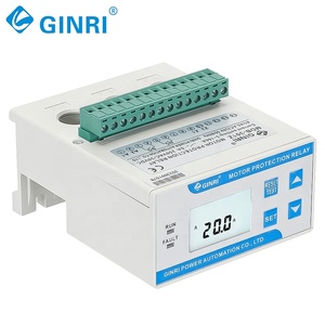 3 giai đoạn 220V 380V điều chỉnh LCD hiển thị quá áp thấp Điện áp Din Rail động cơ bảo vệ tiếp sức - Product Image 3