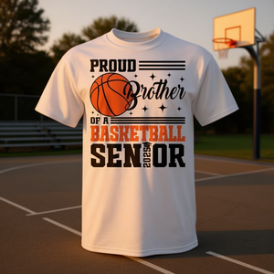 Maglietta per Laureati di Basket 2025 - Fratello Orgoglioso - Prodotto Promozionale Premium - Product Image 3