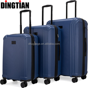 Bộ vali kéo sang trọng, chống thấm nước, giá xuất xưởng, chất liệu ABS, có khóa TSA, lớp lót polyester, kiểu dáng cổ điển, thích hợp cho du lịch - Product Image 5