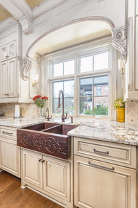 Nhà Máy Giá phong cách Châu Âu ván ép carcass Cherry gỗ tủ bếp - Product Image 5