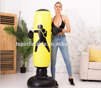 Nouveau Offre Spéciale autonome enfants formation boxe gonflable sac de boxe lourd et sac de sable