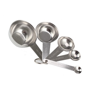 Juego de Cucharas Medidoras de Acero Inoxidable, Utensilios de Cocina Multiusos con Marcas de Medición para Hornear - Product Image 2