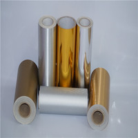 Vinilo Metalizado Brillante Mate en Color Dorado y Plateado para Plotter de Corte