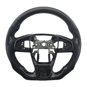 Volante de Coche de Fibra de Carbono Perforada de Alta Calidad al por Mayor para Honda Civic 10ª Generación - Product Image 1