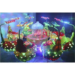 Equipo de entretenimiento de pez volador giratorio cuadrado Máquina de juego de <span class=keywords><strong>coche</strong></span> de <span class=keywords><strong>juguete</strong></span> de videojuego al aire libre cuadrado - Product Image 6
