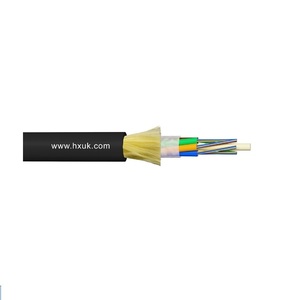 Vente en gros 24 fibres optiques câble à <span class=keywords><strong>fibre</strong></span> monomode multimode portée 100m toronné Tube lâche étanche Adss câble Communication - Product Image 1