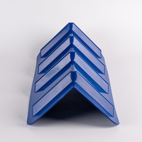 Protection d'angle en forme de V EasyLifting, robuste, 24 pouces, en PP bleu