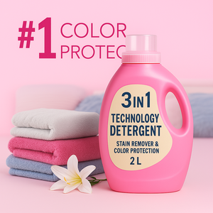 Nhãn Hiệu Riêng Sinh Thái Thân Thiện Với Hoa Giặt Chất Tẩy Rửa Lỏng Với Phân Hủy Sinh Học Công Thức Và Làm Mới Hoa Hướng Dương Hương Thơm - Product Image 2