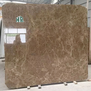 Losas de Mármol Natural Pulido de 20 mm, Color Marrón Claro, Certificación ROHS, Producto Ecológico para Proyectos Inmobiliarios y Hoteles de 5 Estrellas - Product Image 5