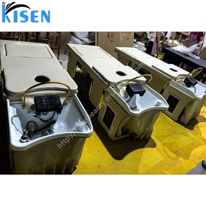 KISEN Lit de lavage multifonctionnel japonais pour spa capillaire, pédicure et moxibustion, avec circulation d'eau, pour salons de coiffure, spas et instituts de beauté - Product Image 2