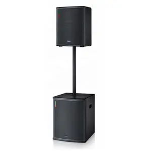 18 inç profesyonel aktif süper bas subwoofer hoparlör 800W ile açık gösteri ve performans Morin COX-18 +(SUB)