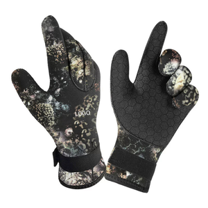 Gants de <span class=keywords><strong>plongée</strong></span> sous-marine personnalisés <span class=keywords><strong>7mm</strong></span> d'épaisseur combinaison thermique flexible gants en néoprène pour le plongeur - Product Image 2